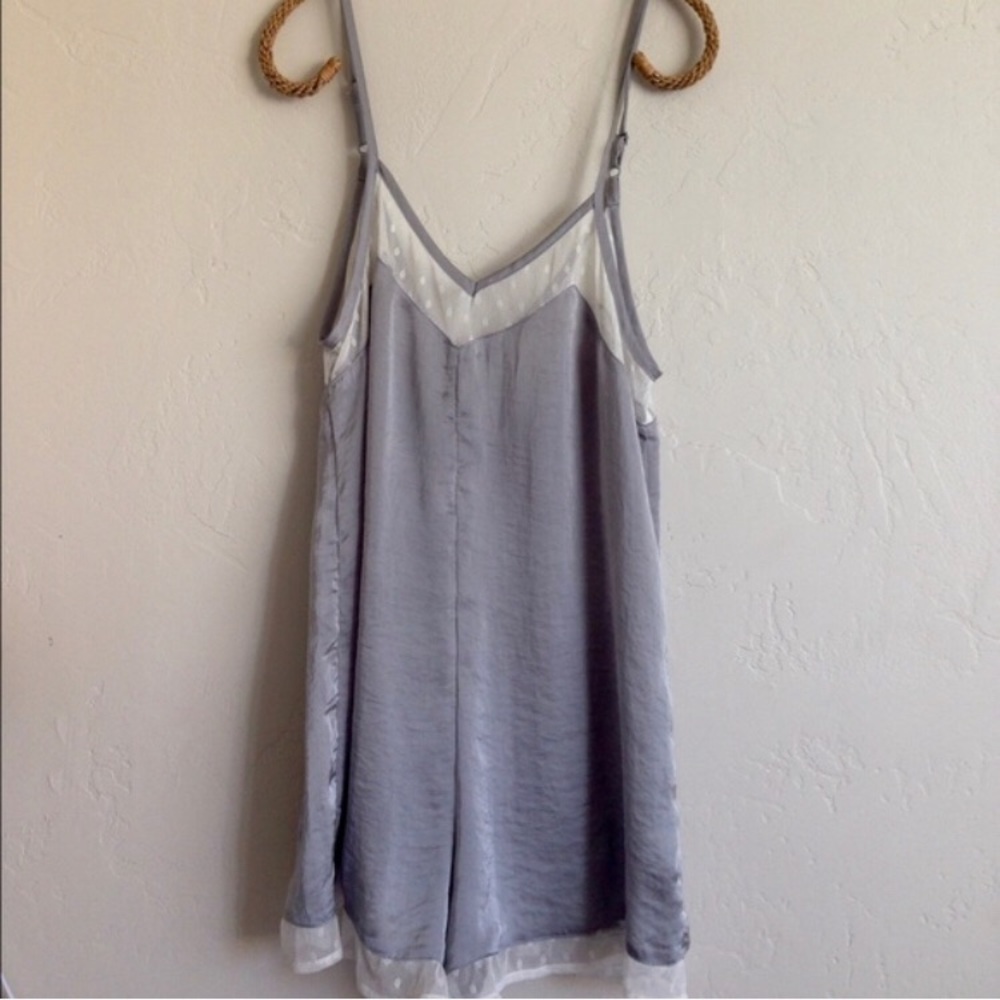 Silk Lingerie Romper
